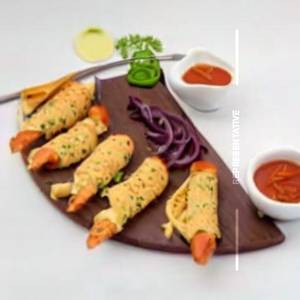 Cheese Chilli Seekh Kebab