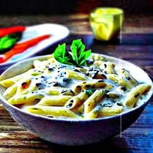 White Sauce Pasta [Non Veg]