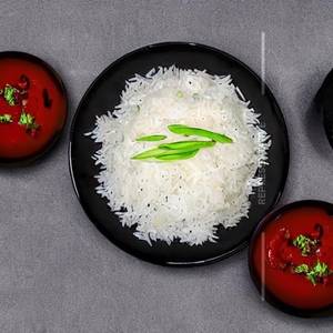 Steamed Rice (Manchurian) - Pork