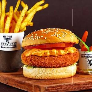 Piri Piri Fish Burger