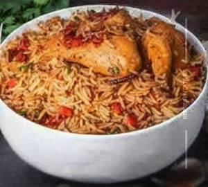 Chicken Chopper Schezwan Rice