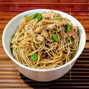 Cantonese Noodles - Mix(Chicken & Pork)