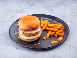Jain Cheese Blast Patty Burger