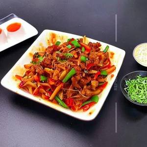 Singapore Chop-Suey (Crispy) - Mix(Chicken & Pork)