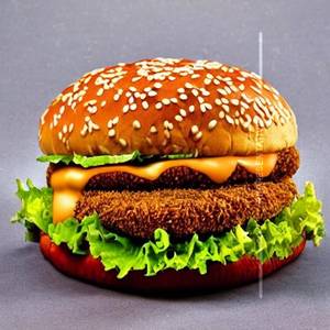 Beef Mega Zinger Burger