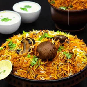 Mushroom Tikka Biryani (750ml)