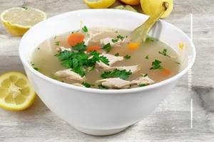 Chicken Lemon Coriender Soup