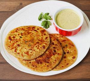 Paneer Paratha + Gobhi Paratha