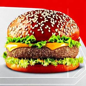 Beef Cheese Zinger Burger