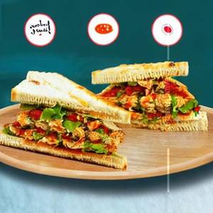 Chilly Chilla  Chicken Sandwich