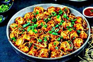 Paneer Manchurian Noodle