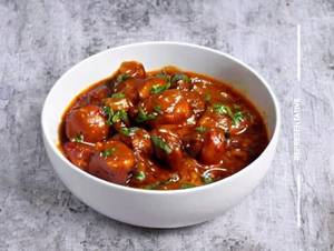 Mushroom Manchurian Gravy