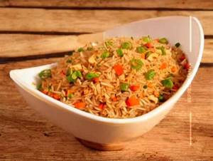 Onion fried rice