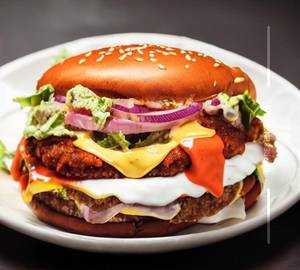 Mexican King Burger [Best Seller]