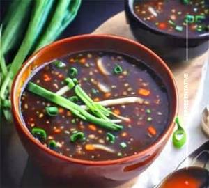 Veg hot & sour soup