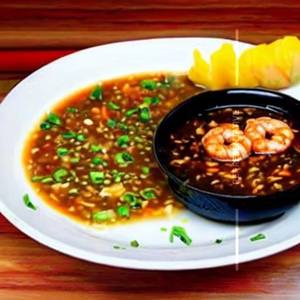 Prawn Man Chow Soup