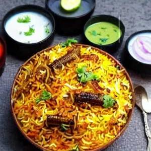 Baby Corn Biryani