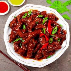 Chilli beef                                                   