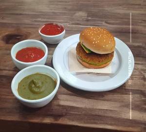 Aloo tikka burger