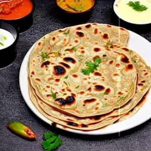 Tandoori butter lachha paratha