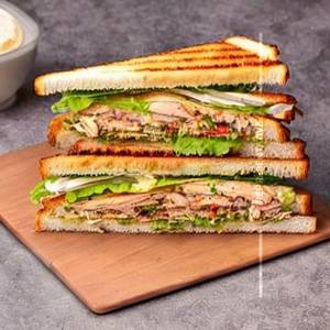 Flavours Signature Chicken Club Sandwich
