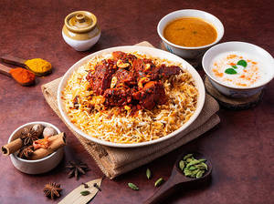 Guntur Chicken Biryani (serves-2)
