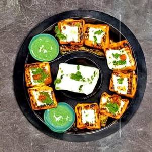 Fifty Fifty Mushroom Paneer
