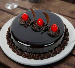 Truffle chocolate cake