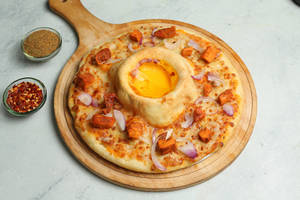 Cheese Volcano-chicken Tikka And Onion