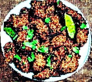 Chicken Schezwan Kepsa