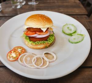 Double Aloo Tikki Burger