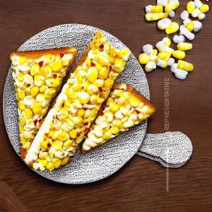 Cheese Corn Sandwich [4 Pieces]