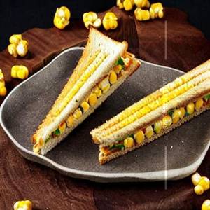 Cheese Corn Sandwich   
