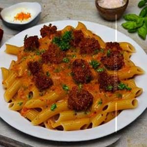 Mutton Cheese Macaroni Pasta