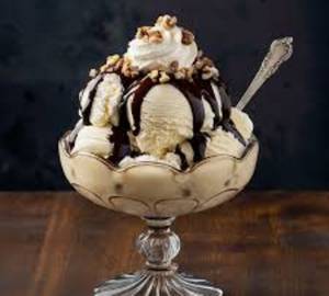 Vanilla Nut Sundae