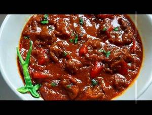Chilli mushroom dry semi gravy