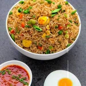 Egg Schezwan Fried Rice