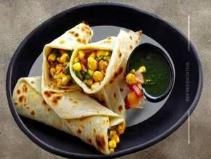 Corn Paneer Wrap