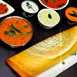Cheese Pav Bhaji Dosa
