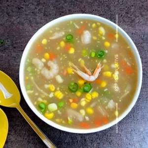 Prawn Sweet Corn Soup