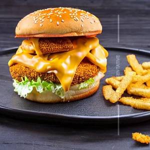 Corn Crunchy Burger 