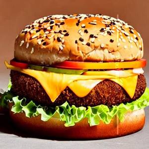 Hacker's Special Patty Cheese Burger
