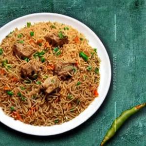 Mutton Schezwan Fried Rice