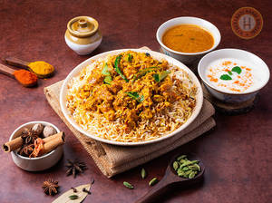 HHB Special Chicken Biryani (serves-2)