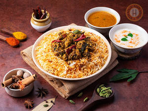 Gongura Chicken Biryani (serves-2)