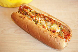Veg Cheese Hot Dog