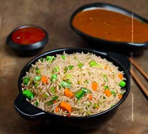Veg Triple Schezwan Fried Rice