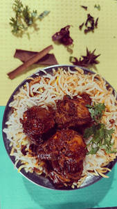 Chicken Fry Piece Biryani