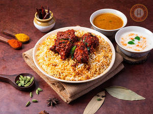 Chicken Kebab Biryani (serves-2)