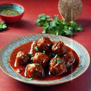 Veg Ball Manchurian Gravy